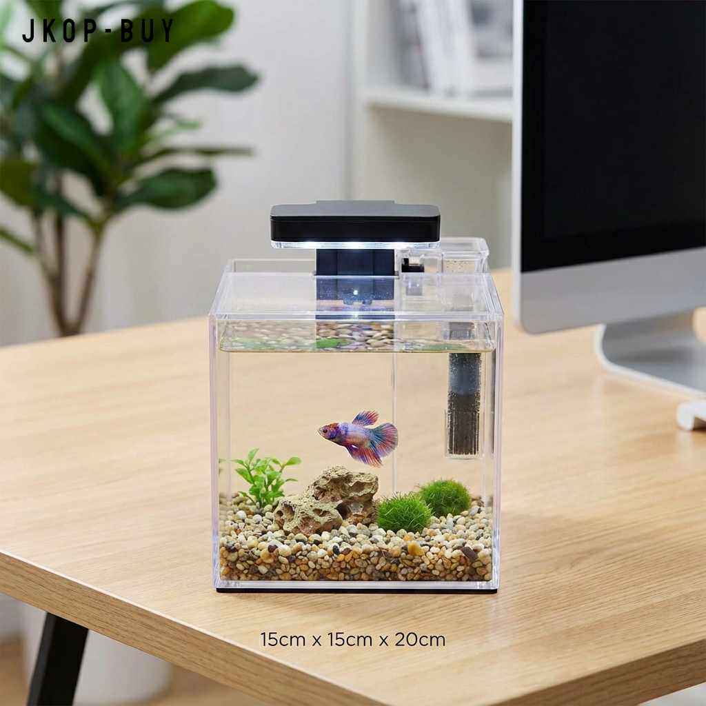 Mini Aquarium de Bureau