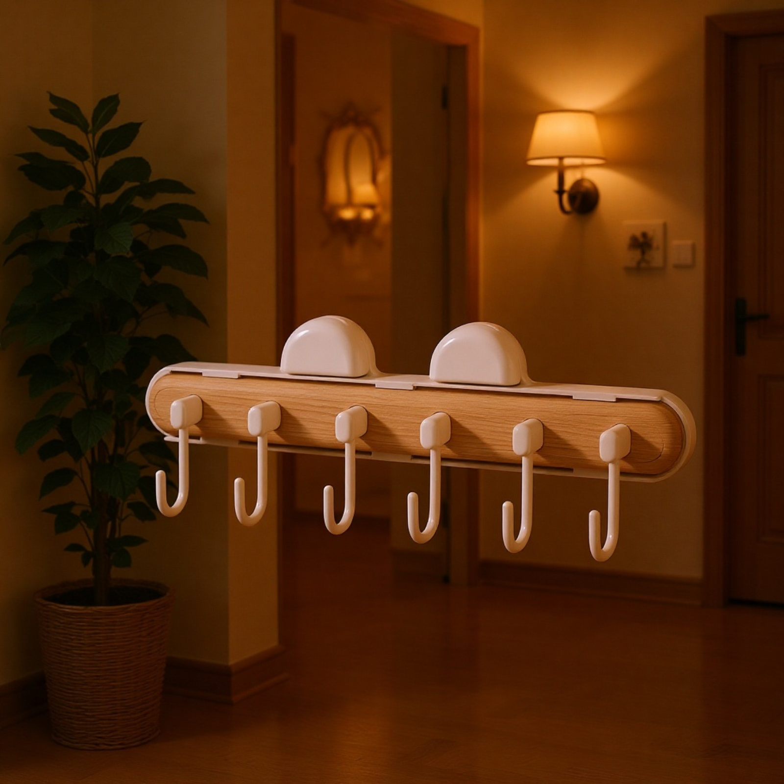 浴室空間收納吸盤掛鉤使用場景