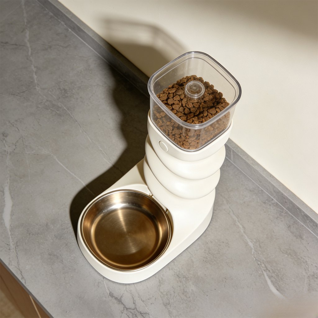 스마트 타이머 기능이 적용된 펫 급식기