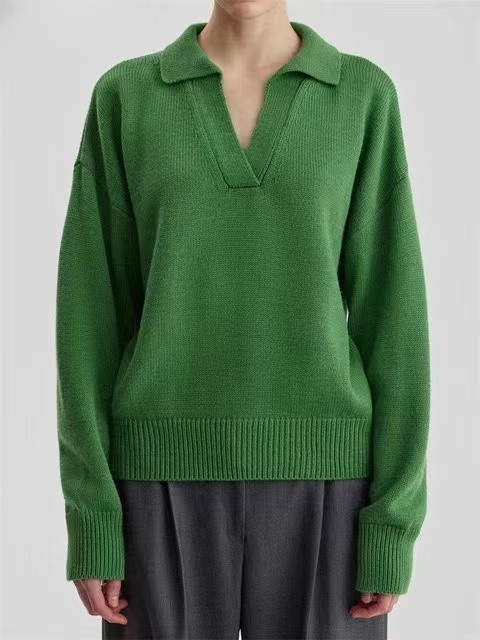 Suéter de punto casual para mujer