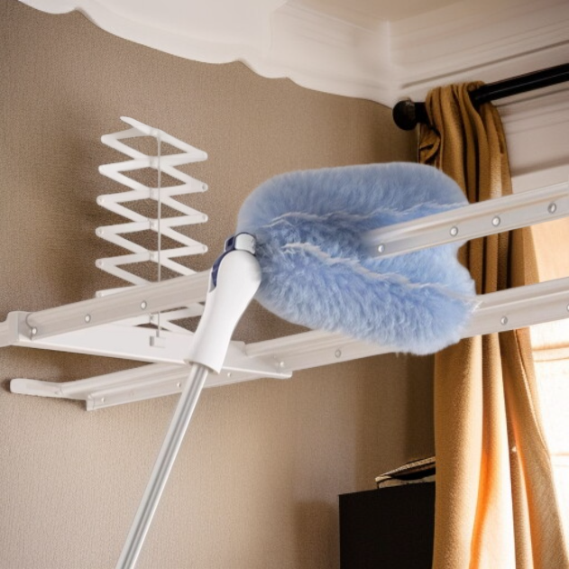 Plumero desechable extensible, herramienta de limpieza de polvo con absorción electrostática