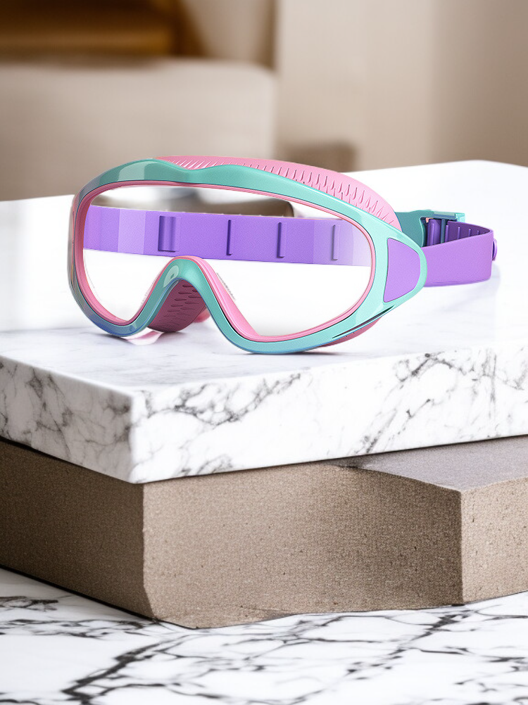 아동용 안전한 수영 안경 이미지