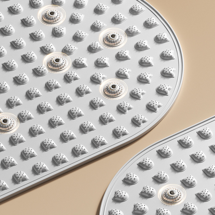 Silicone acupressure mat, large soft foot massage mat, home yoga mat