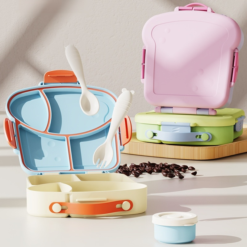 Lonchera con forma de pan