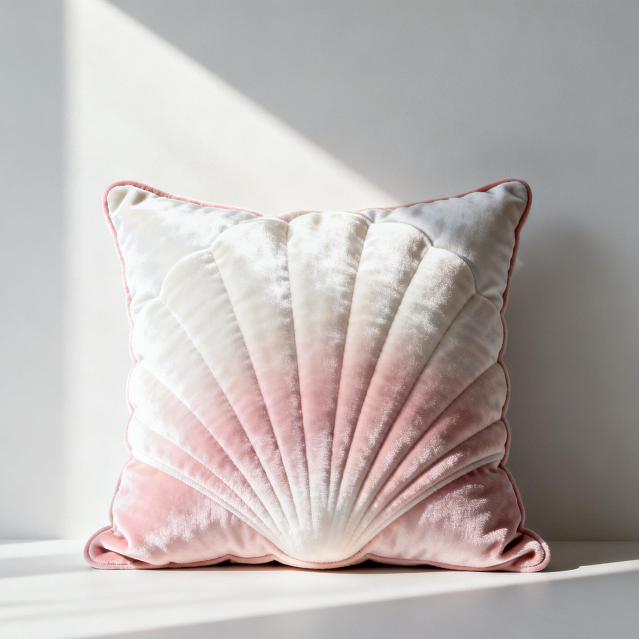 Χαριτωμένο μαξιλάρι αγκαλιάς βελούδινο κοχύλι