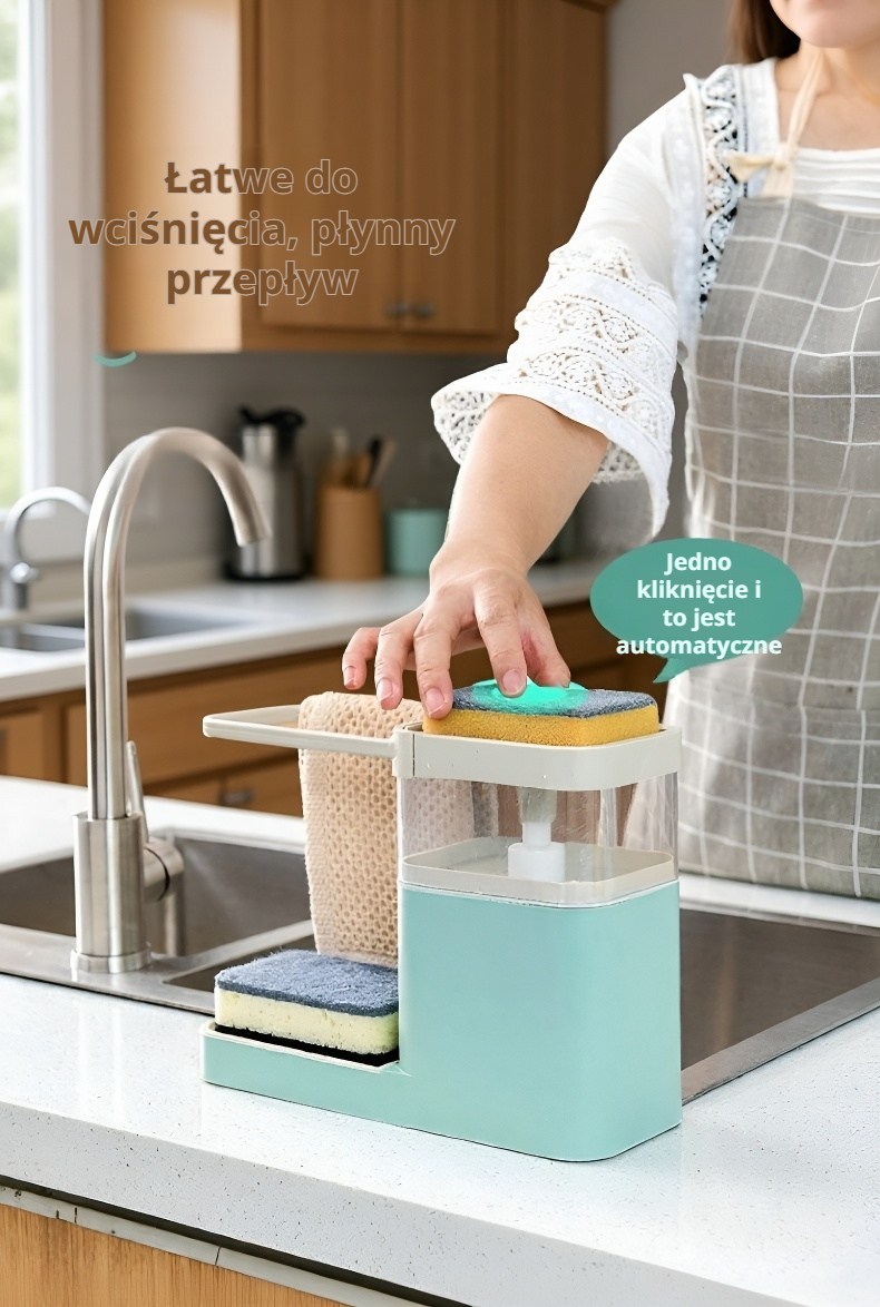 Organizer na płyny do łazienki na półce