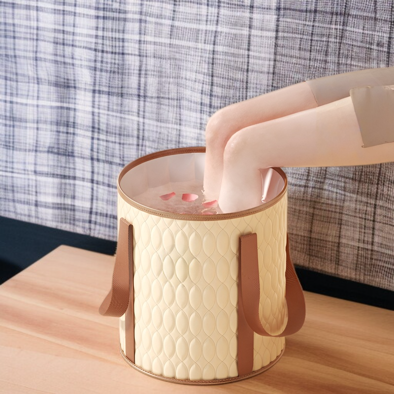 折りたたみ式足湯バッグ、ふくらはぎより高い足湯バケツ、家庭用足湯、ポータブル足湯アーティファクト