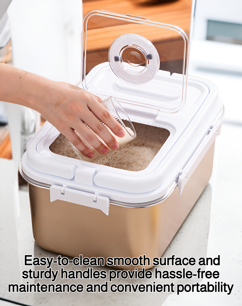 Multi-functional food storage container with airtight seal