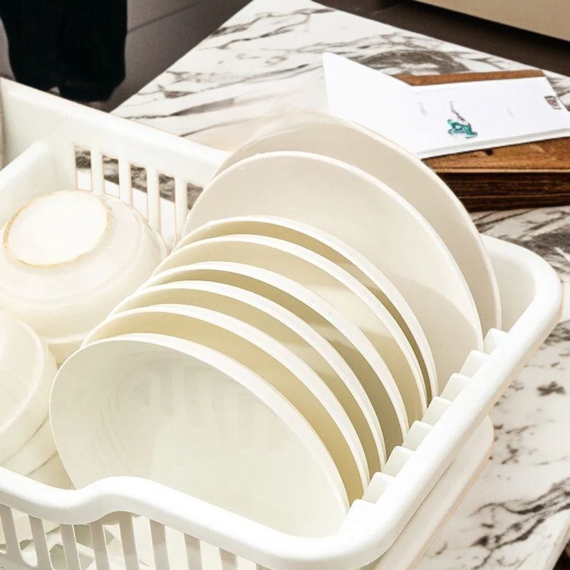 가정용 주방 싱크대 선반 다용도 그릇 선반 수납 선반 물빠짐 선반 그릇 여과 수납함