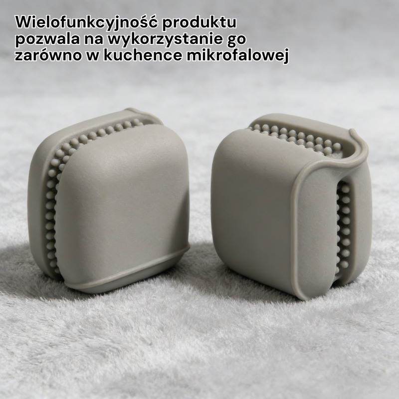 Szary uchwyt odporny na wysoką temperaturę