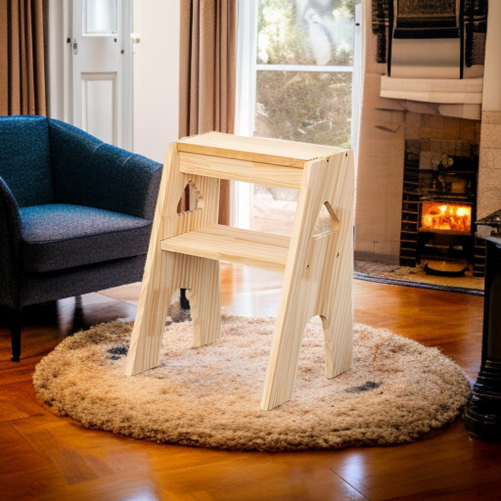 耐重可踩踏梯椅結構強化