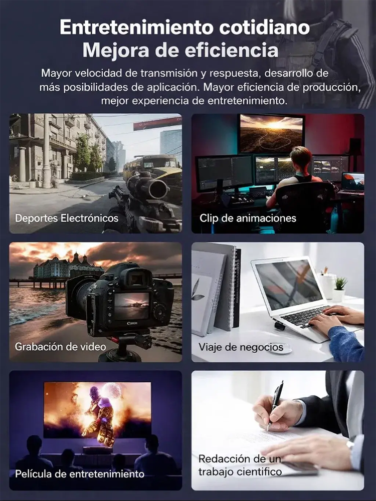 SSD portátil de alta velocidad universal para teléfono y computadora