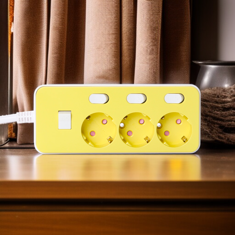 독립형 에너지 절약형 과부하 보호 멀티 소켓