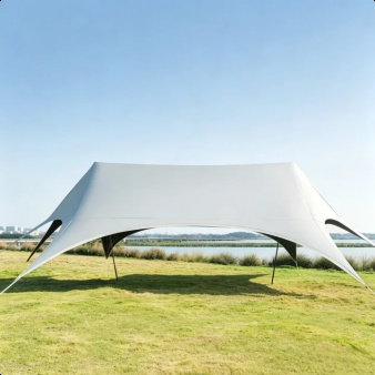 SunnyFeel Outdoor Thickened Blackout Rainproof Sunshade Canopy for Lazy Camping