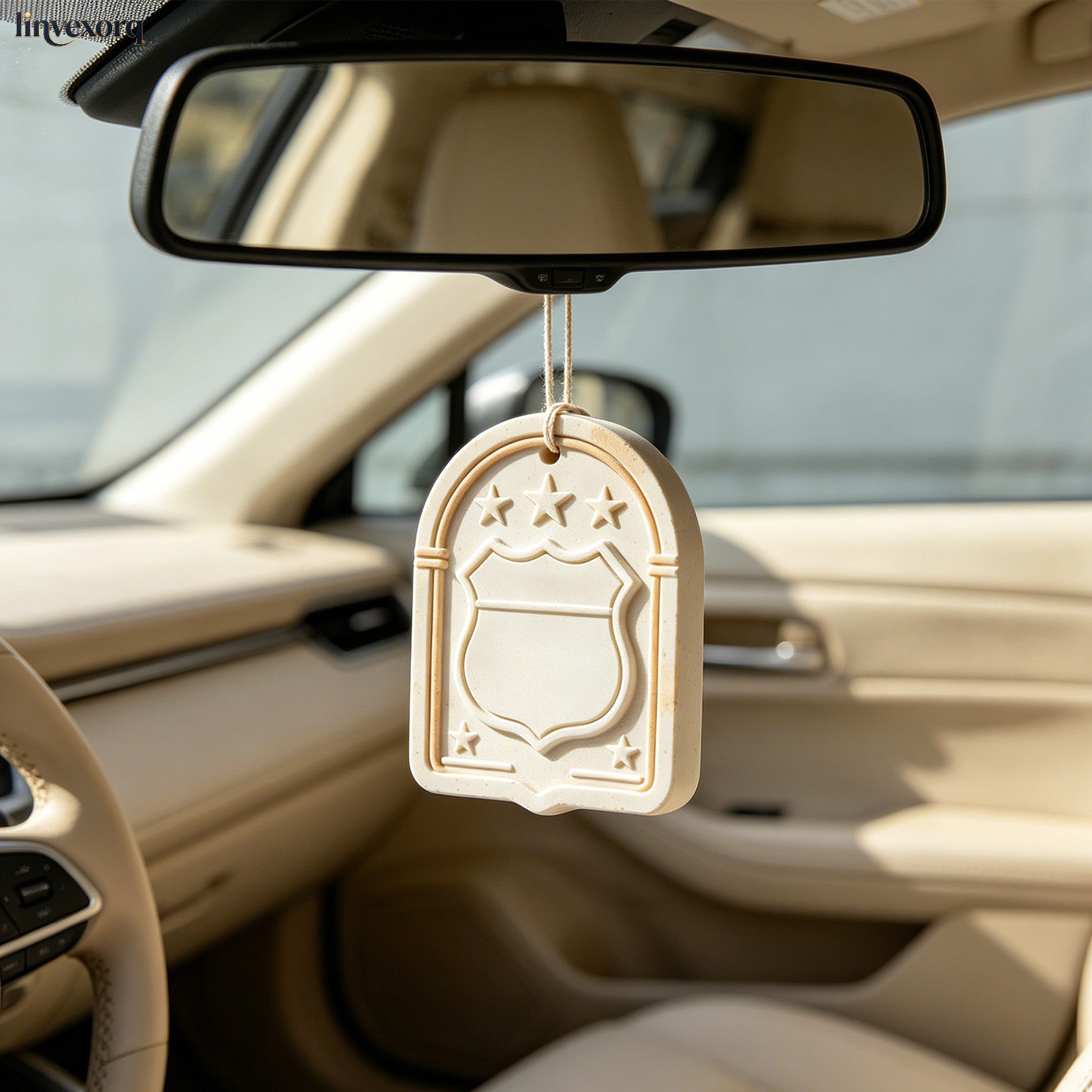 Car Gypsum Air Freshener Pendants (Set of 6)