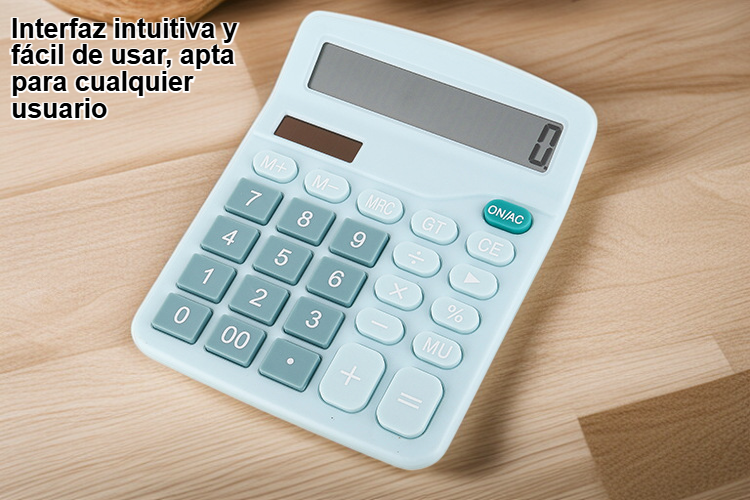 Interfaz de la calculadora de suministros de oficina