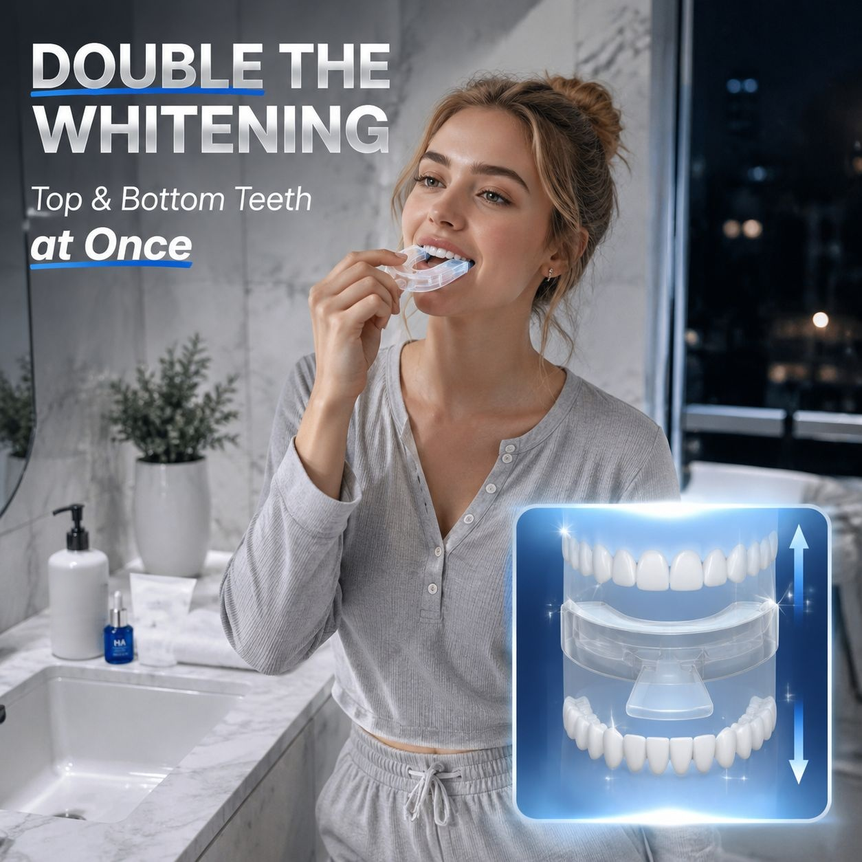 Teeth Whitening Transparent Mouth Tray