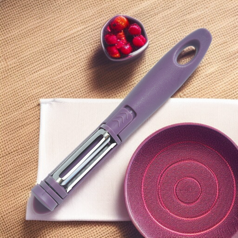 錆びにくい高品質ステンレス素材のピーラー