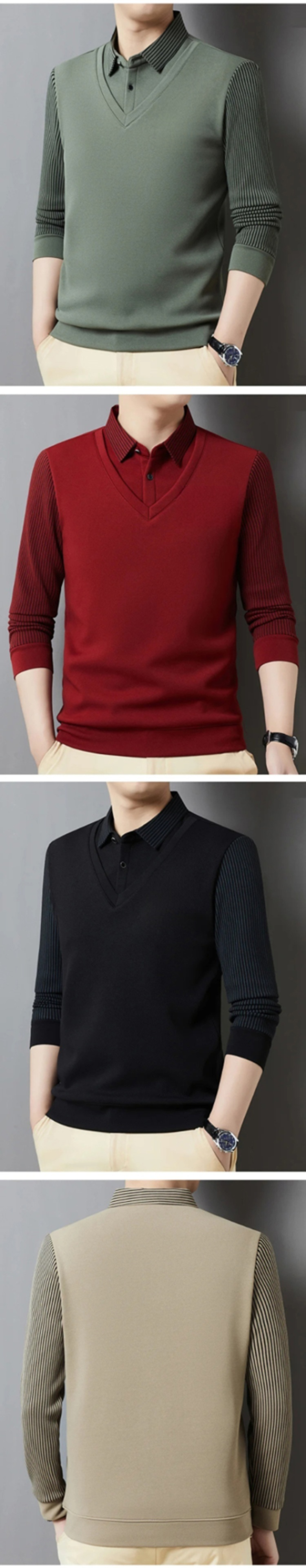 여성 겨울 캐시미어 셔츠 스타일링 예시