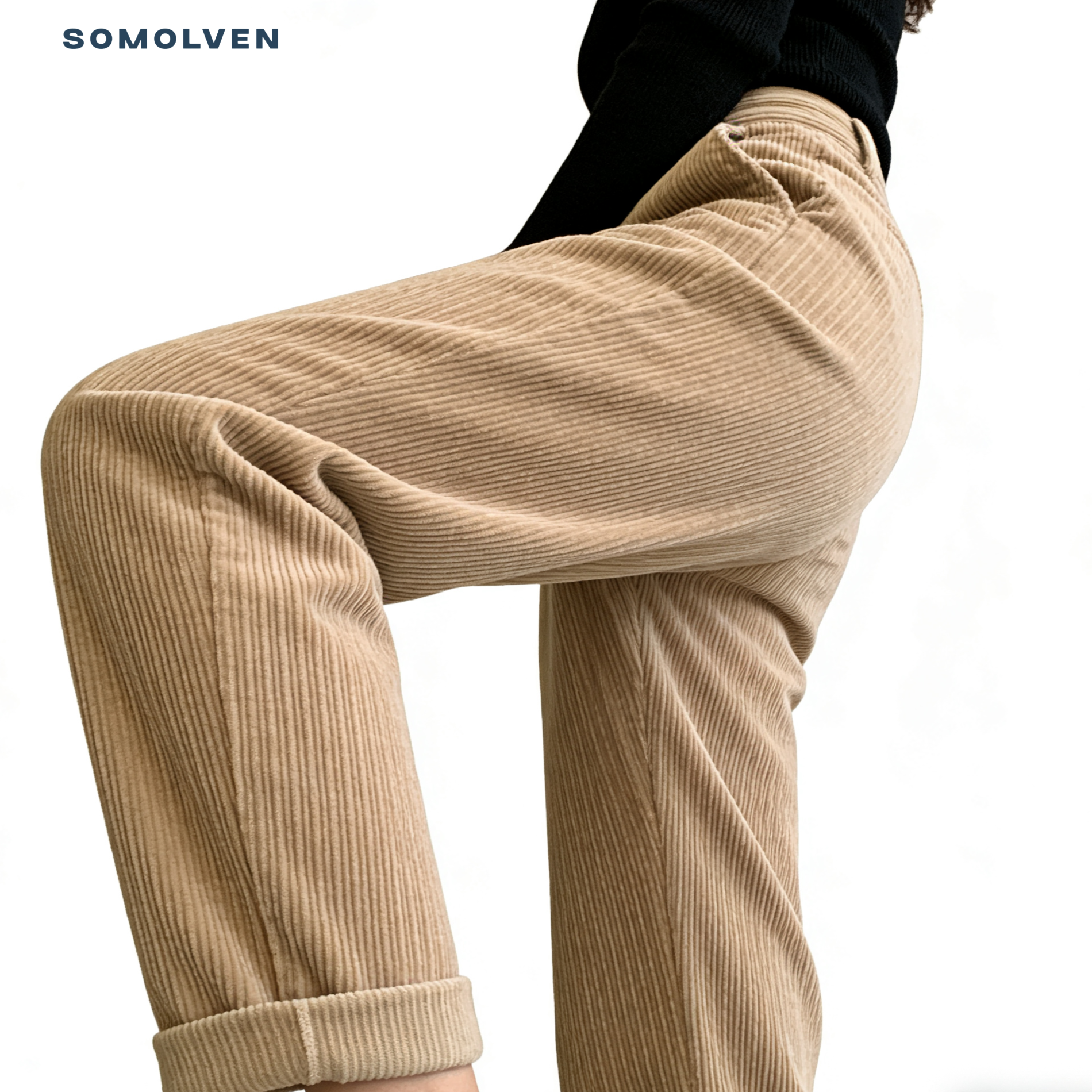 コーデュロイカジュアルパンツ