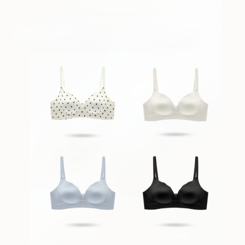 Anti-sagging, small breasts, push-up and enlargement wire-free bra