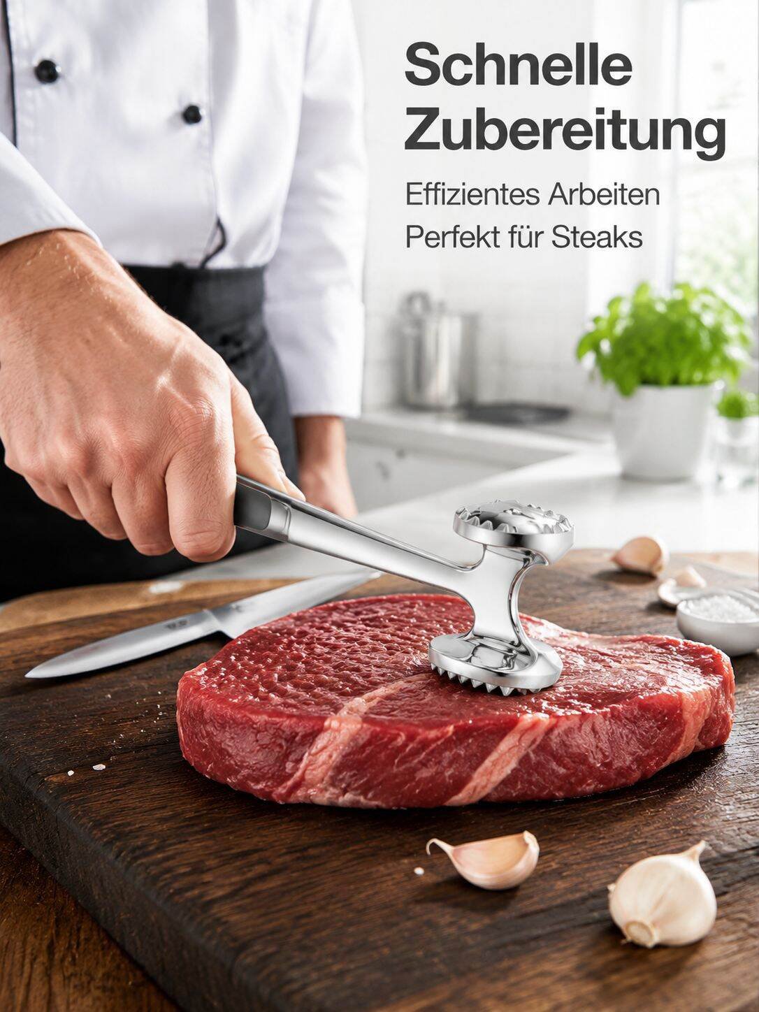 Multifunktionaler Steakklopfer