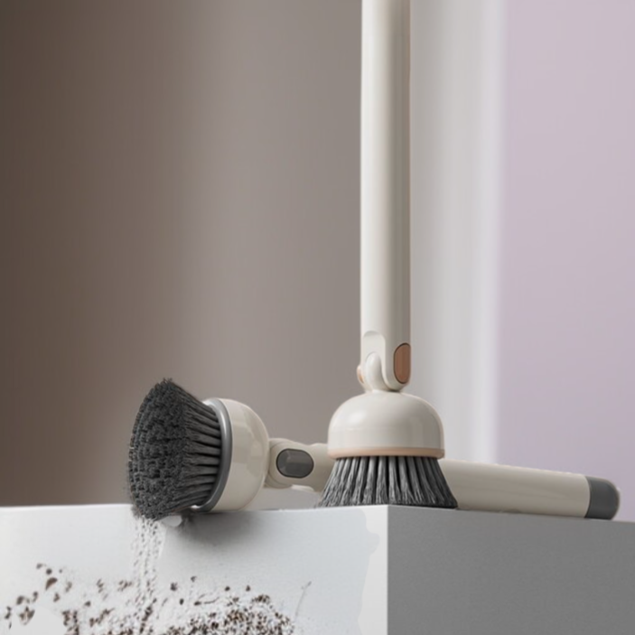 Haushalts-Küchen-Topf-Bürste Reinigungsbürste Ölentfernungsbürste Bürste mit langem Griff