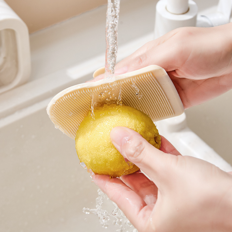 矽膠蔬果清潔刷多功能洗碗刷