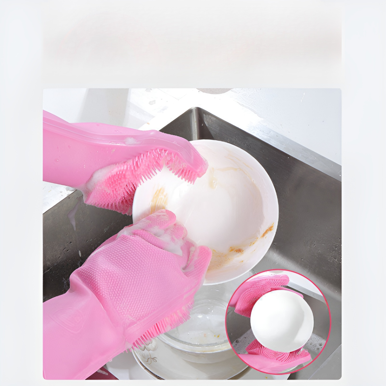 シリコン食器洗い用手袋（3枚組）