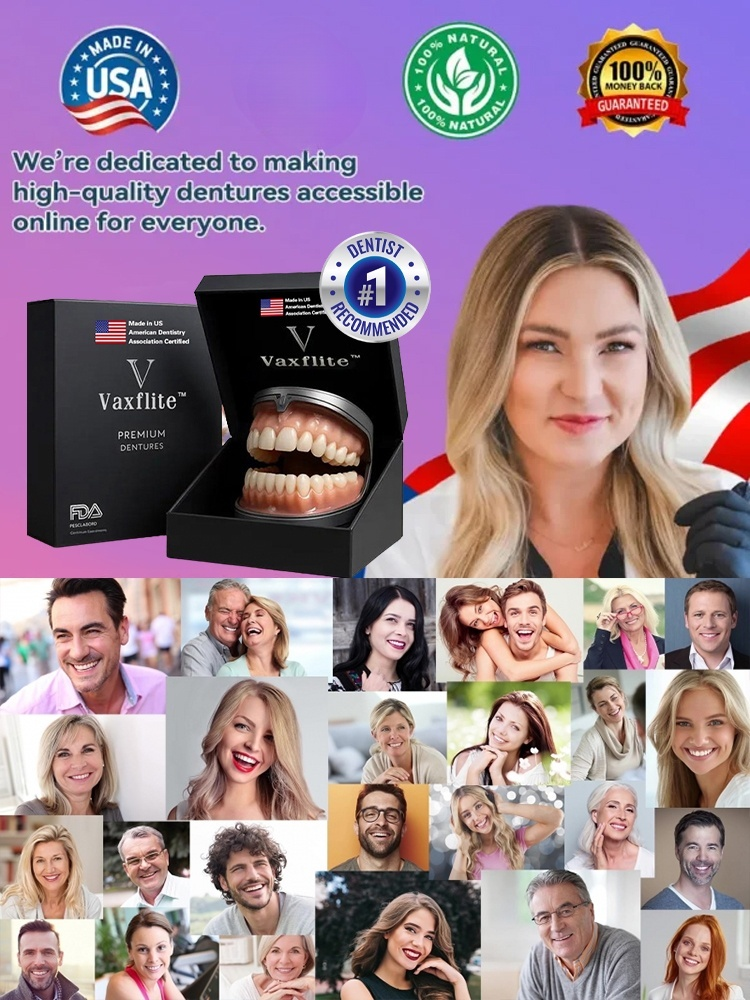 [Brighten Your Smile] High-End Custom-Made Dentures