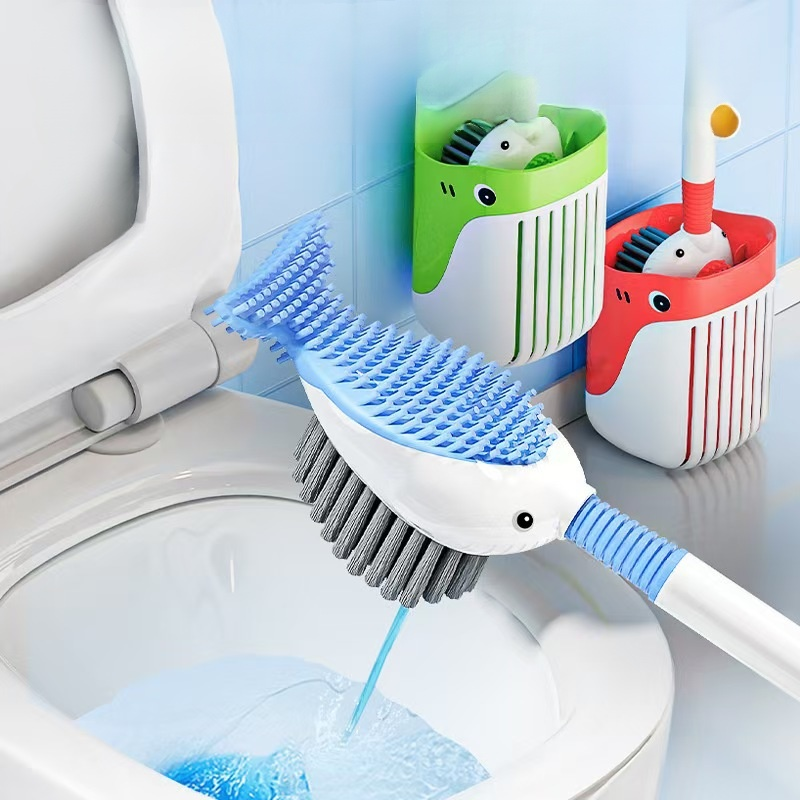 噴噴鯨加液吸盤式馬桶刷