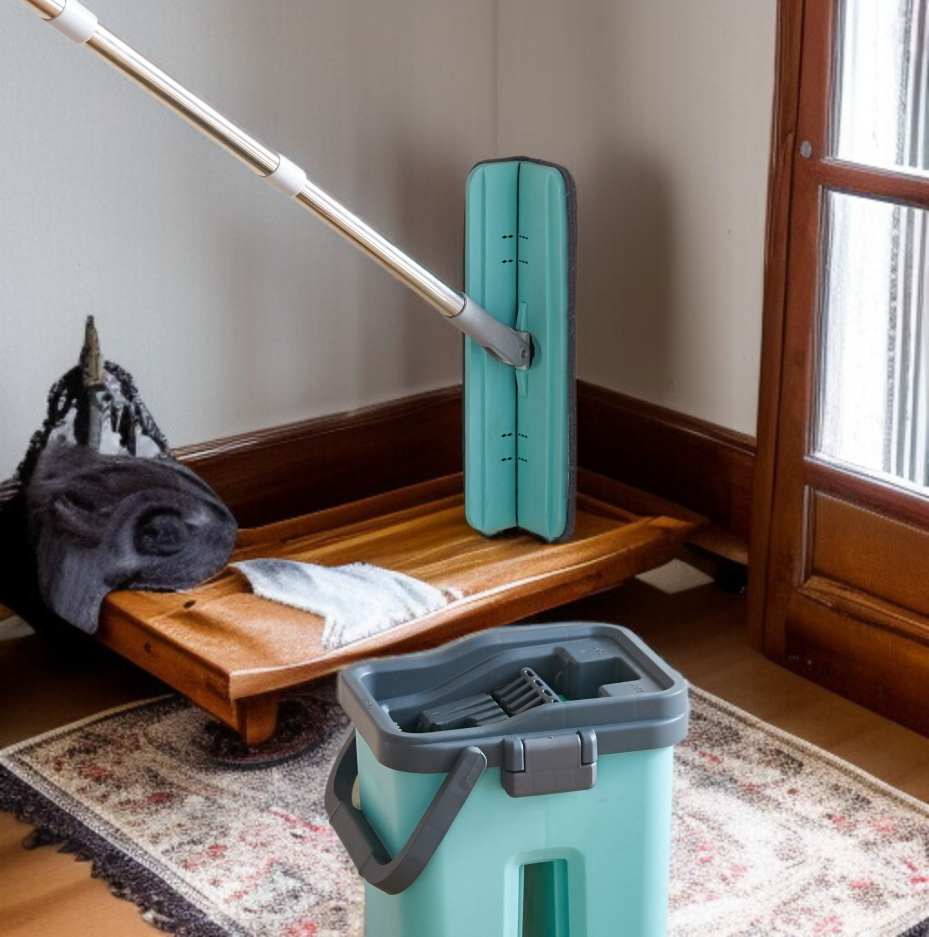 回転直角モップ床洗浄ツール高効率洗浄ツール