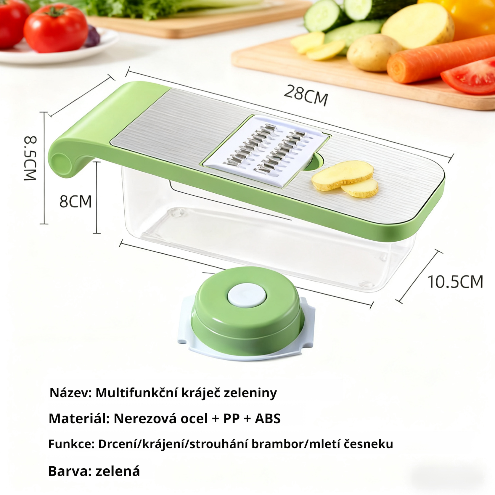 Multifunkční kráječ zeleniny