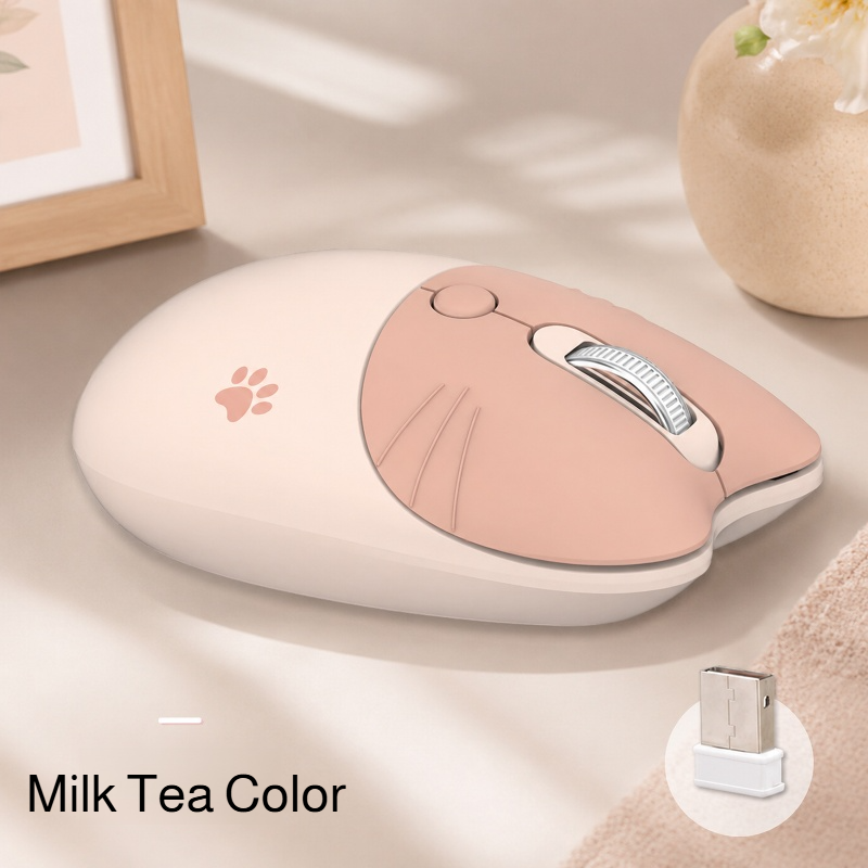 Lightweight Silent Office Mouse, Wireless and Portable