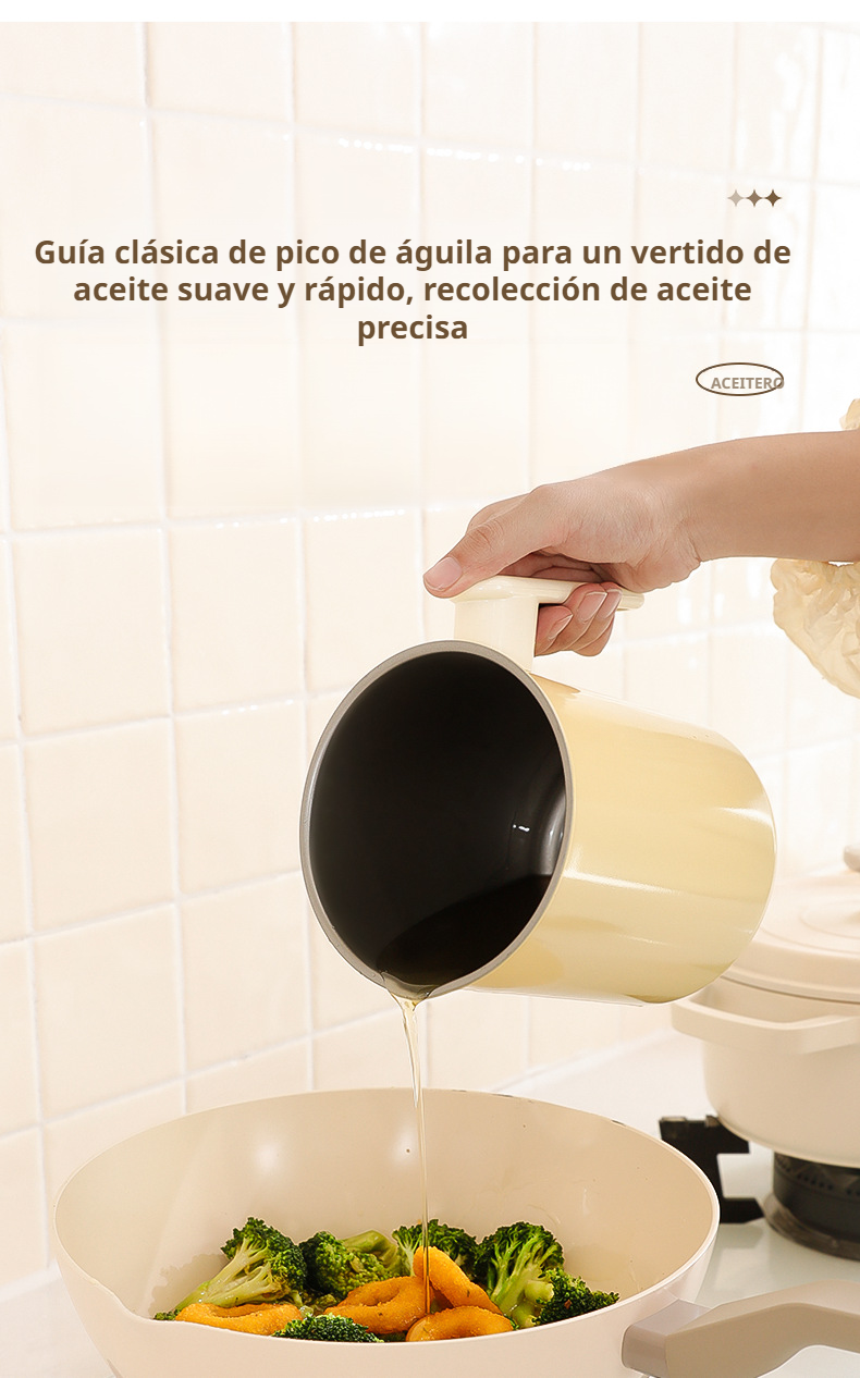 Filtro de aceite nuevo, imprescindible en la cocina