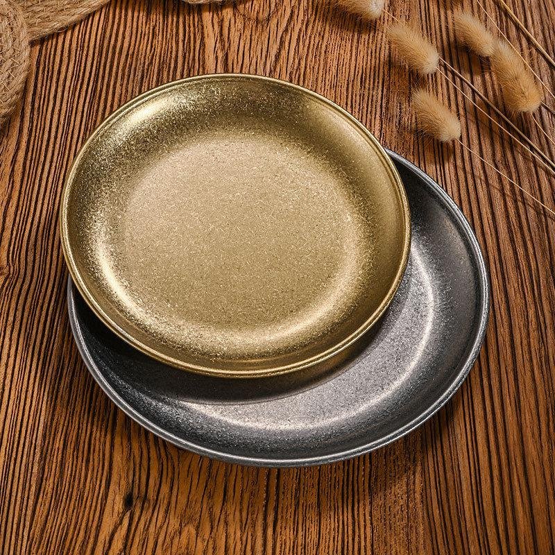 Round Stainless Steel Tray