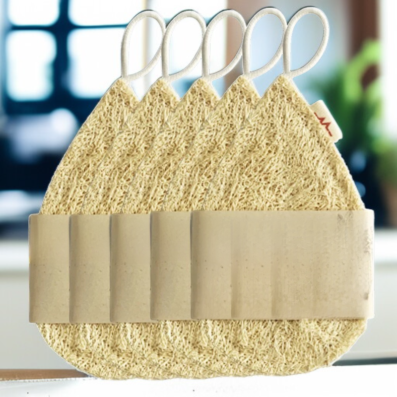 哈密瓜果肉清潔海綿