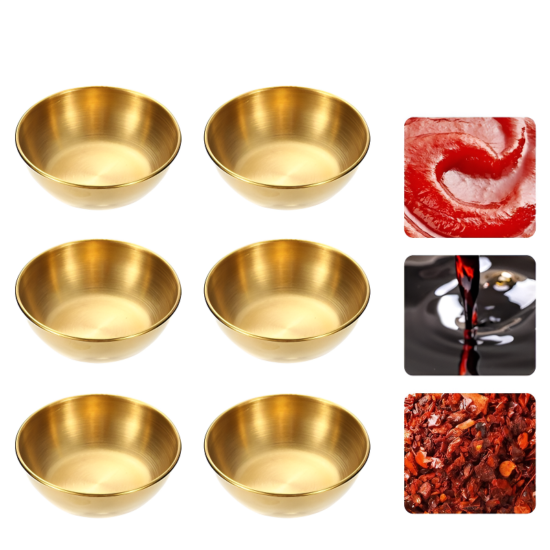 ステンレスソース皿 調味料皿 ディッピング皿