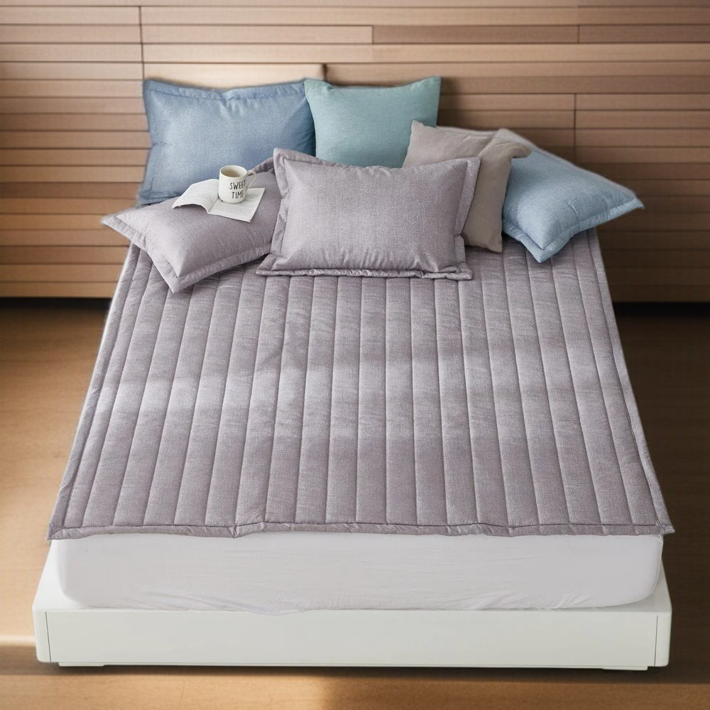 가정용 매트 보호 매트리스 두껍게 콩 면 쿠션 미끄럼 방지 요를 깔다