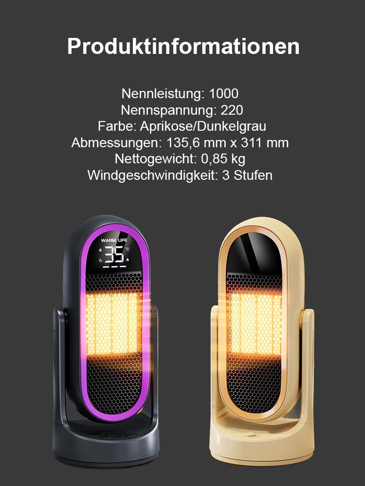 Leises, energiesparendes Ganzhaus-Schnellheizgerät