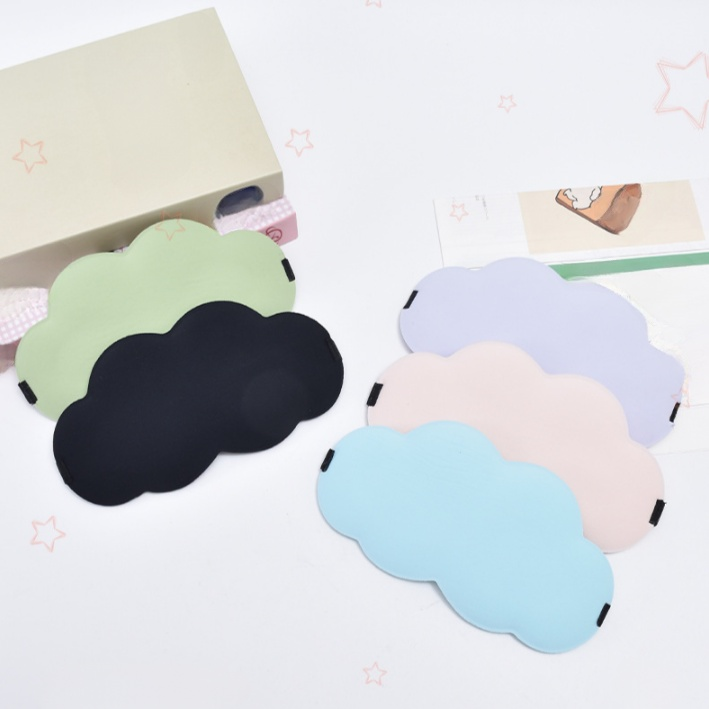 舒適睡眠眼罩 透氣遮光記憶棉雲朵眼罩