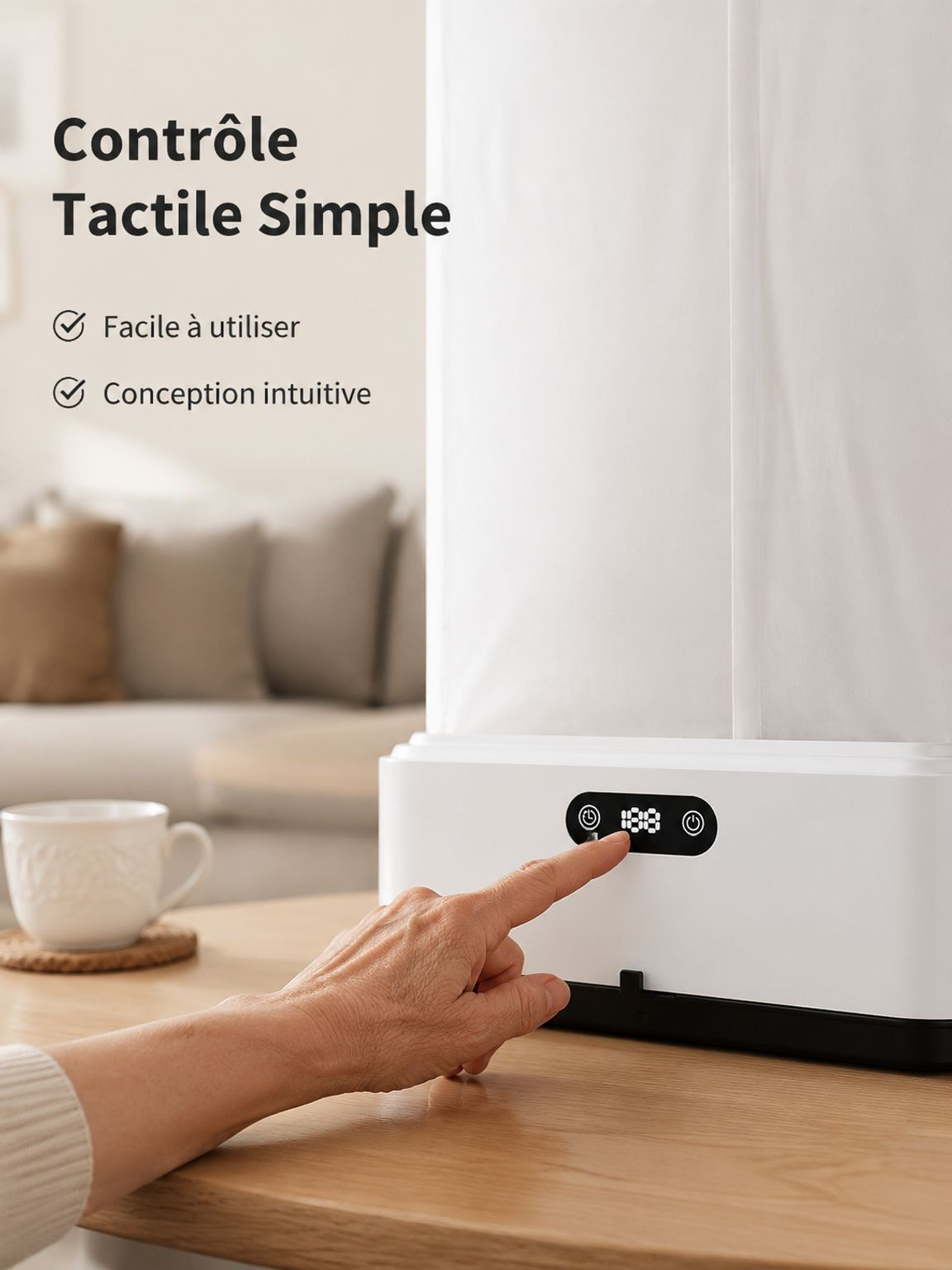 Appareil de séchage portable conçu pour les voyages et les petites maisons
