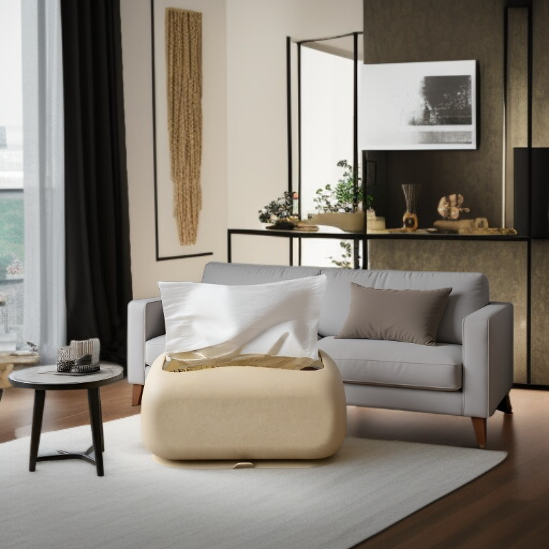 가정용 소프트 실리콘 티슈 케이스 벽면 흡착식 디자인