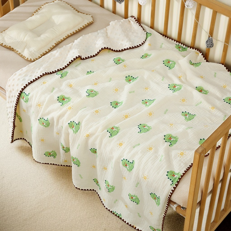 嬰兒四季通用紗布蓋毯推薦