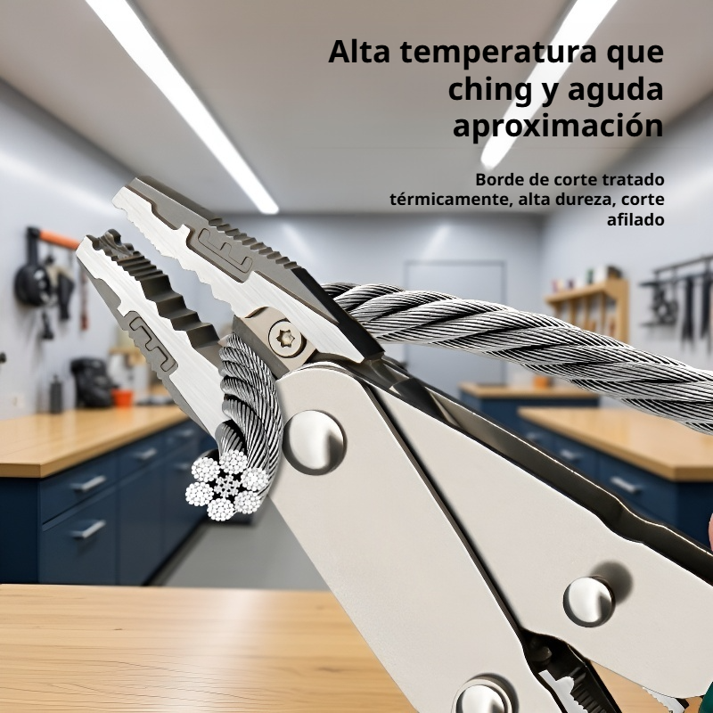 Alicates pelacables multifuncionales y transformables