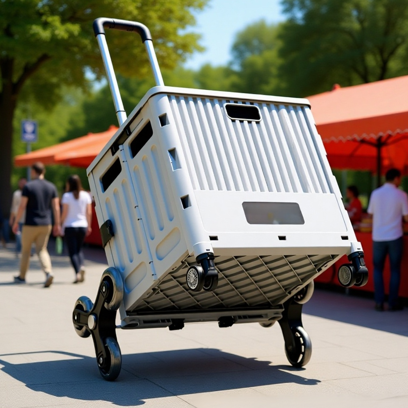 متعددة الوظائف المحمولة للطي عربة سحب صغيرة للاستخدام المنزلي