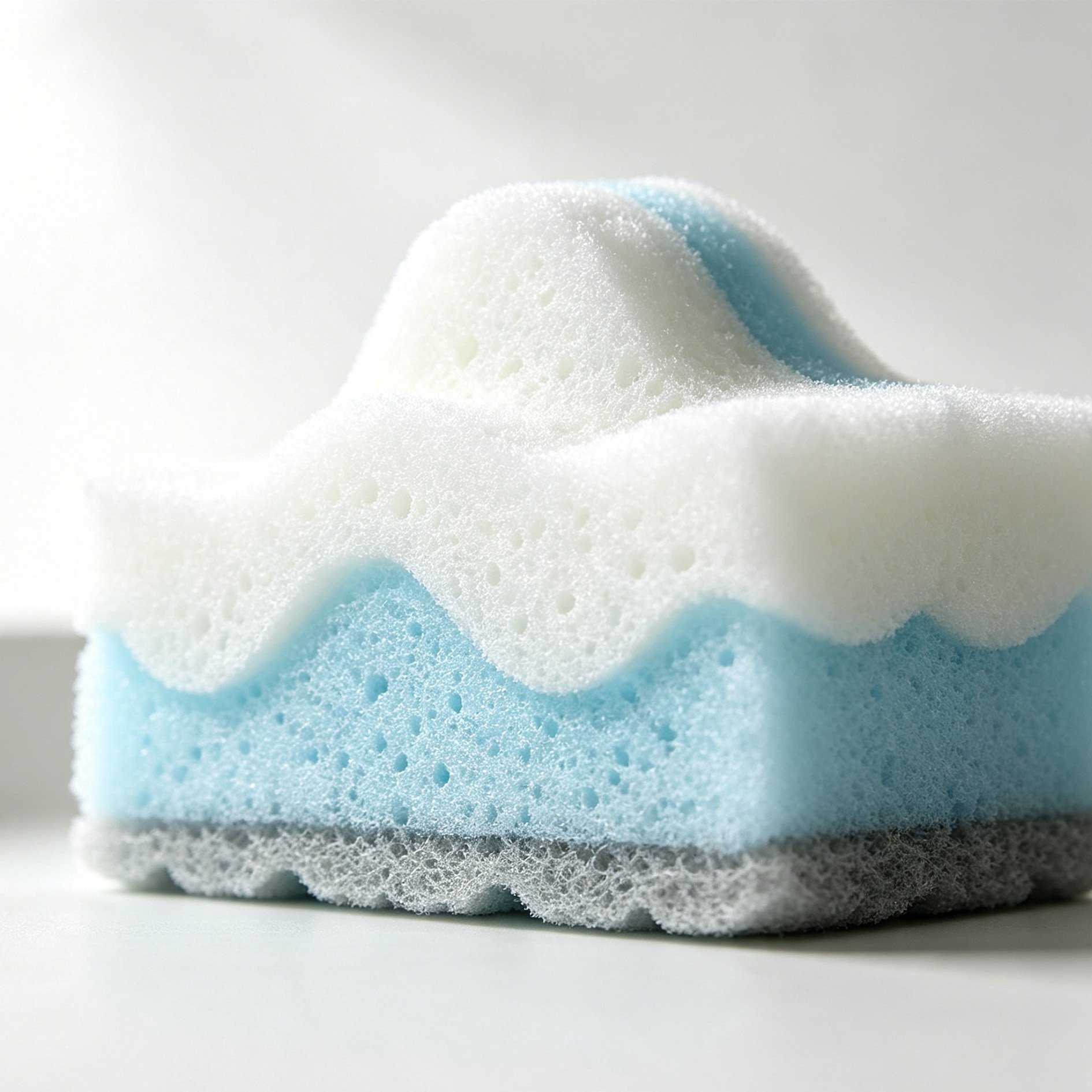 Snow Mountain Shaped Cleaning Sponge