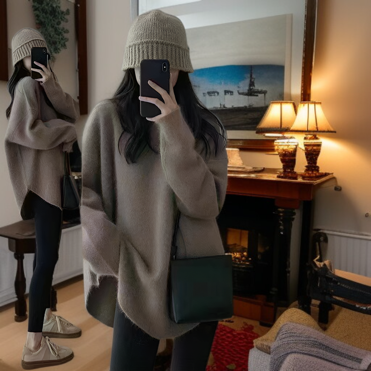 高品質モヘア素材のディテール写真