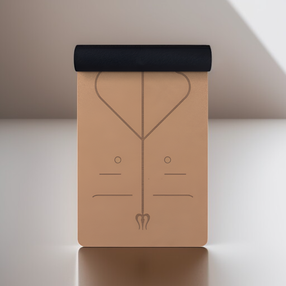 코르크 고무 요가 매트