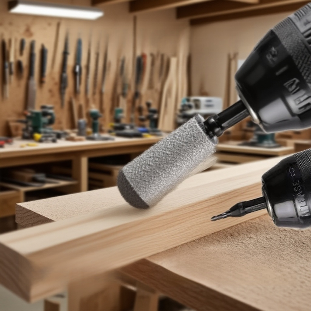 Grinding and drilling drill bit